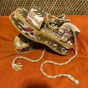 Farm Rio Platform Sandals